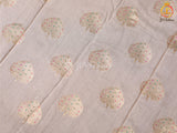Allover Motifs Patterned Premium Benarasi Pattu Saree With Blouse