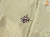 Kolam/Rangoli Saree in Uppada Tissue Silk with Fully Stitched Blouse
