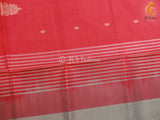 Timeless Elegance Hand Woven Indian VAALAI Pattu Sarees