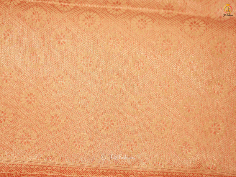 Traditional Exquisite Soft Silk Cotton Saree With Brocade Blouse