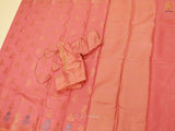 Exquisite Soft Silk Cotton Saree With Brocade Blouse