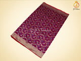 Banarasi Silk saree with Meenakari Work, Handwoven Saree With Fully stitched blouse.
