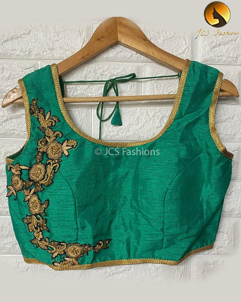 Indian Ethnic Designer Fancy Benarasi heavy work Readymade Blouse