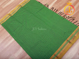 All-Over Star design Ilkal Soft Cotton Silk Saree With Blouse piece