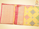 Banarasi Handloom Saree With Fully Stitched Blouse