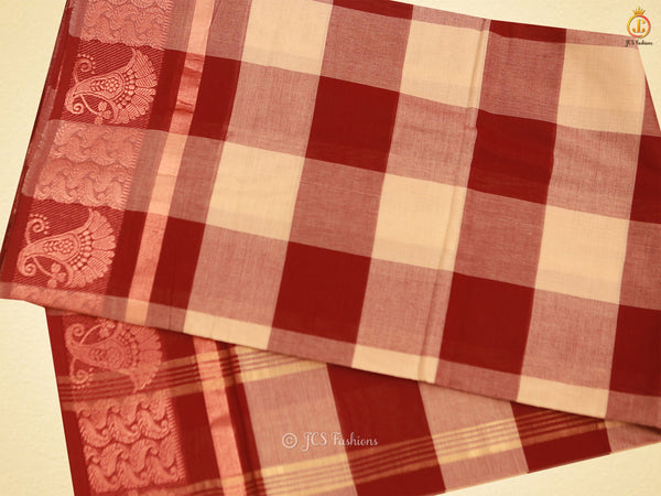 Madurai Sungudi Cotton Saree, Palum Pazham Design, Indian Saree