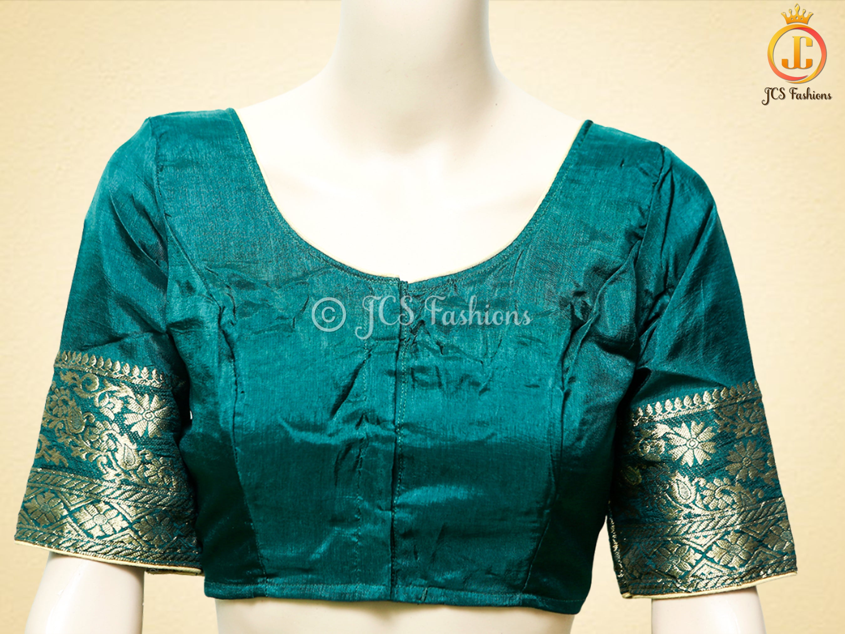 Leheriya Bathik Prints, Munga Silk Saree, Bold Colour, Fully Stitched blouse SAREE JCS Fashions