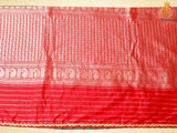 Moonga Silk Gadwal Pattern Saree With Fully Stitched Blouse