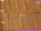 South Indian Elegance Handwoven VAALAI Pattu/Banana Pith Saree