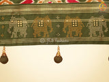 Patola Design Border Banarasi Munga Silk Saree With Blouse