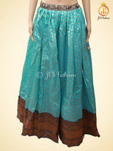 Soft Silk Thread Weaving Lehenga With Contrast Weaving Border
