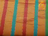 All-Over Star design Ilkal Soft Cotton Silk Saree With Blouse piece