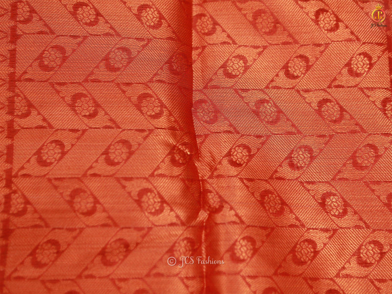 Graceful Soft Silk Cotton Saree With Brocade Blouse