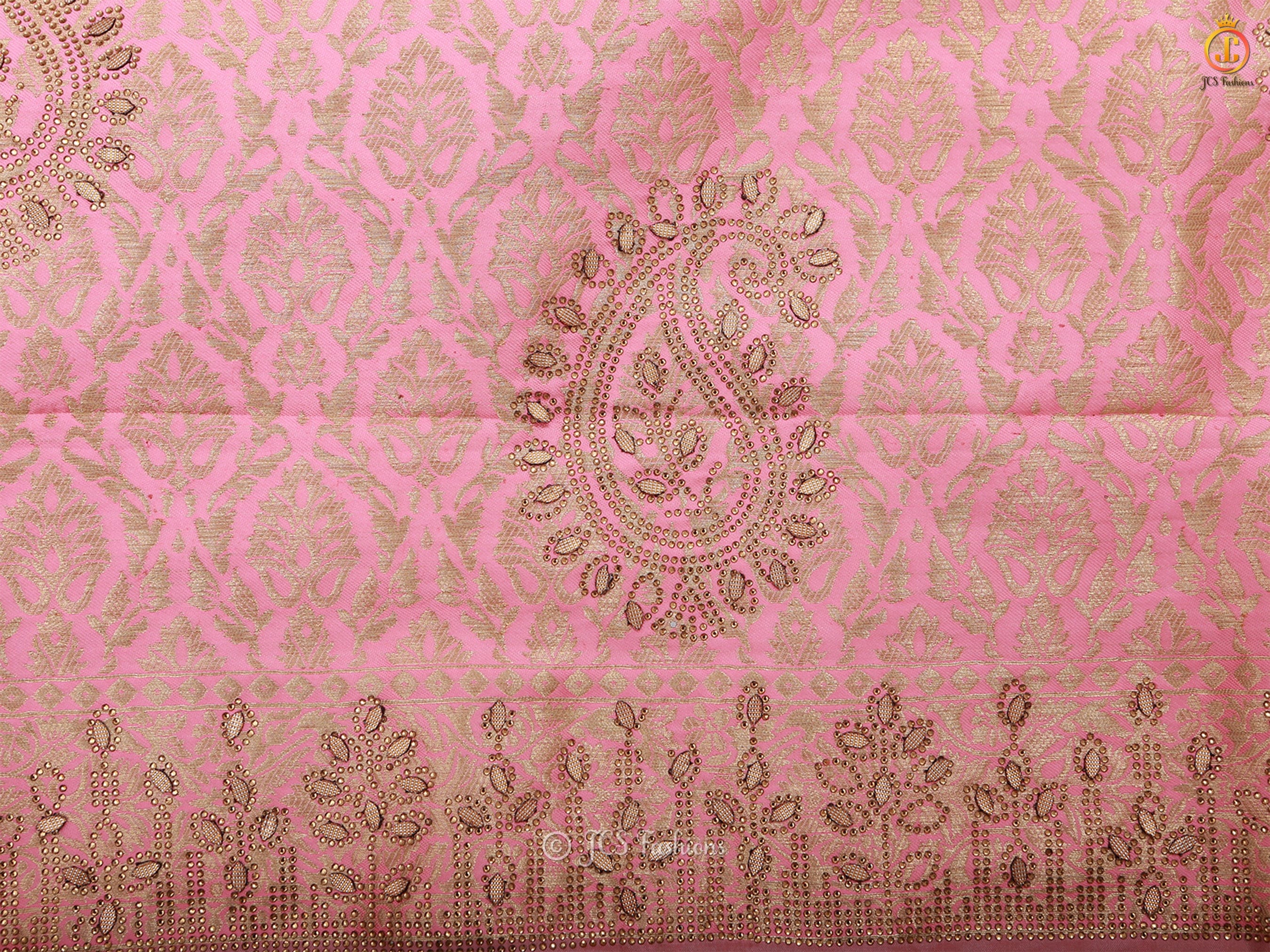 Banarasi Weaves Pure Silk Exclusive Saree With Contrast Blouse SAREE JCS Fashions