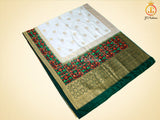 Banarasi Katan Full Weaved Saree With Fully stitched Blouse