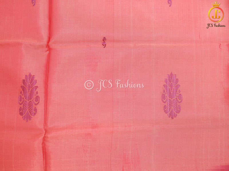 Indian Timeless Elegance Hand Woven VAALAI Pattu/Banana pith Sarees