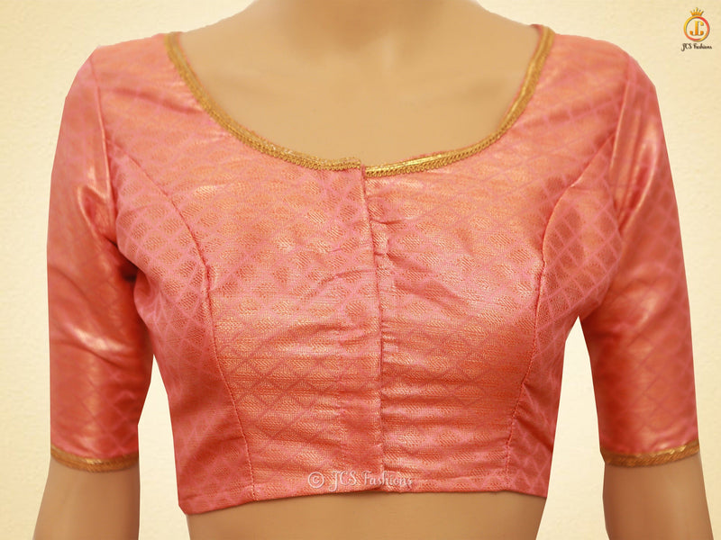 Exquisite Soft Silk Cotton Saree With Brocade Blouse