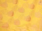 Elegant Indian Traditional Soft Silk Cotton Saree With Brocade Blouse