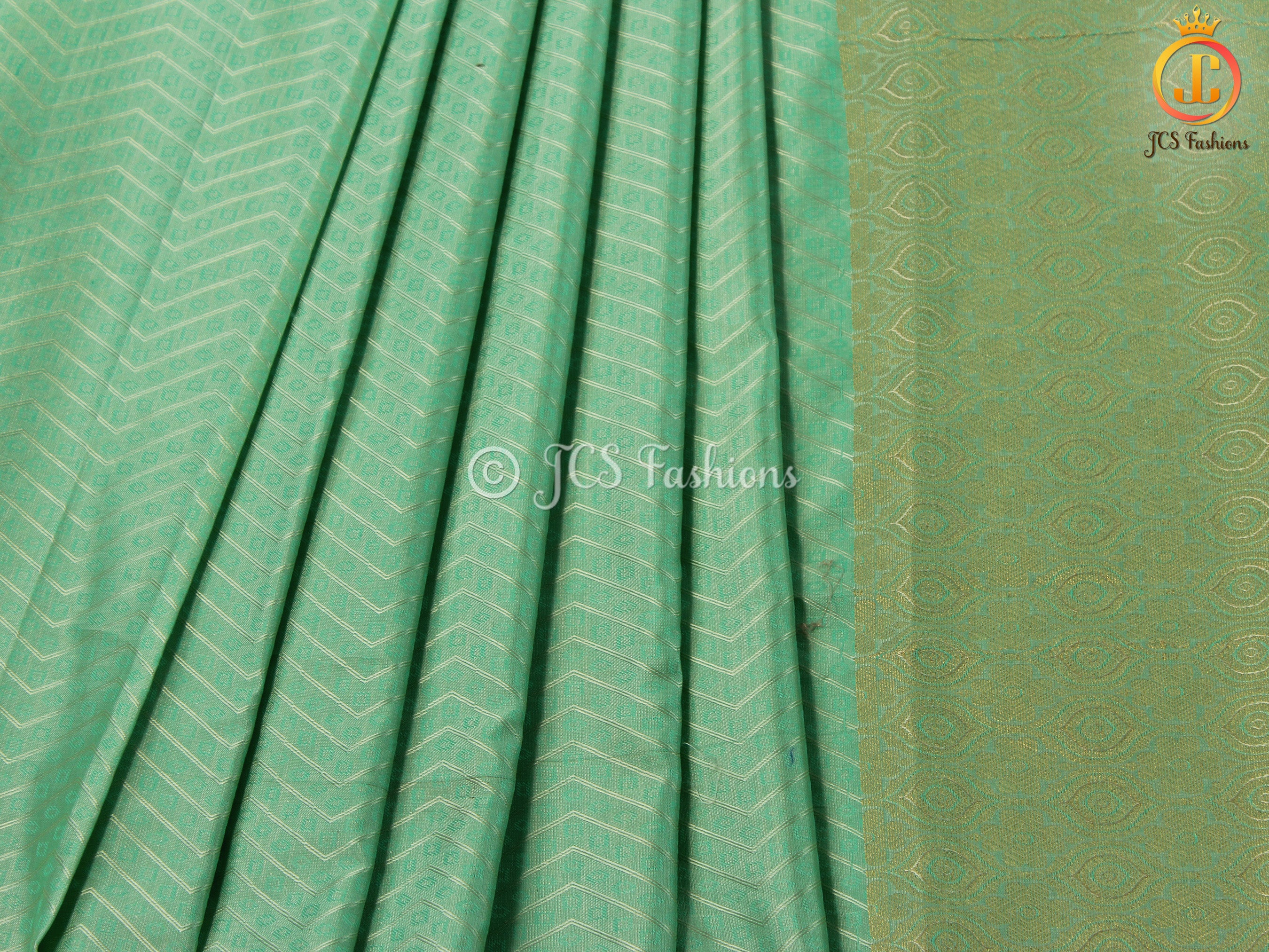 Embossed Kanchi Soft Semi Silk Saree SAREE JCS Fashions