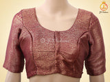 Banarasi Weaving Semi Soft Silk Saree With Brocade Blouse