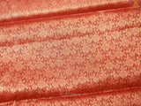 Elegant Soft Silk Cotton Saree With Brocade Blouse