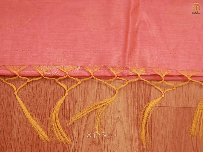 Exquisite Soft Silk Cotton Saree With Brocade Blouse