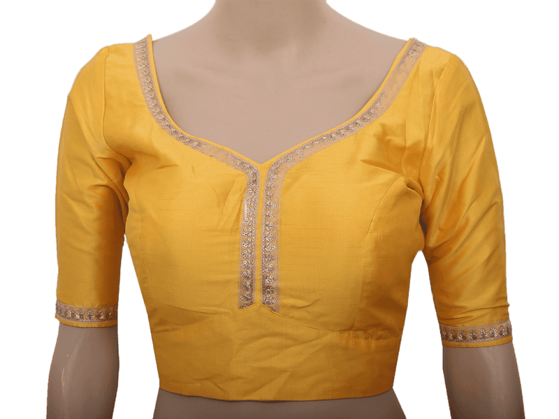 Sabyasashi Cut Ready-Made Blouse for Lehenga and Saree