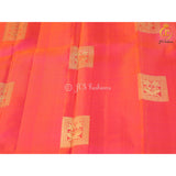 Pure Kanchipuram Handloom Silk Saree With Fully Stitched Blouse