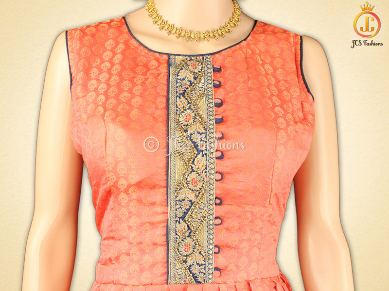 Indo-western Long gown with Stunning dupatta and leggings