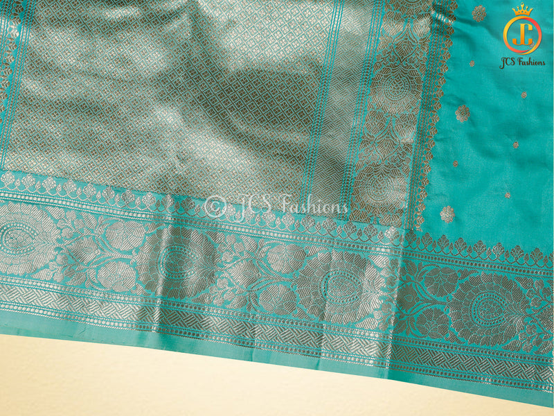 Pure Banarasi Silk Saree With Fully stitched blouse