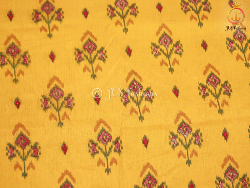 Patola Design Border Banarasi Munga Silk Saree With Blouse