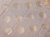 Allover Motifs Patterned Premium Benarasi Pattu Saree With Blouse