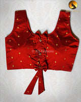 Beautiful, Fully stitched blouse with Zari Butti Work. Ready made.