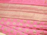 Traditional Soft Silk Cotton Saree With Brocade Blouse