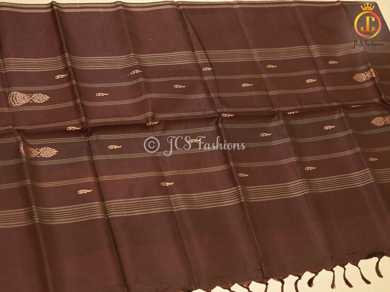 Handwoven Traditional VAALAI Pattu/Banana pith Saree For Women