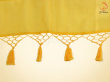 Yellow Color Soft Silk Traditional Saree With Fully stitched Blouse