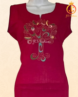 Premium Quality Cotton Kurti for Modern Women, Size: L/40