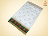 Banarasi Katan Full Weaved Saree With Fully stitched Blouse