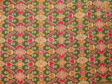 Patola Design Border Banarasi Munga Silk Saree With Blouse