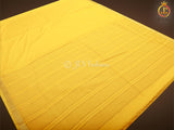 Pure Mysore Silk Saree in Stunning Yellow