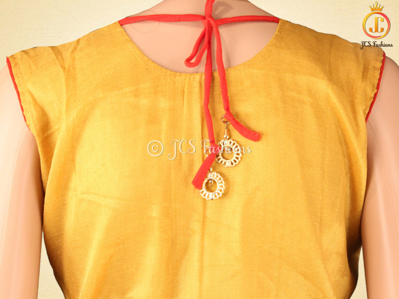 Premium Long A-line Gown with Stones and beads work