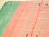 Indian Traditional VAALAI Pattu/Banana Pith Saree With Contrast Pallu