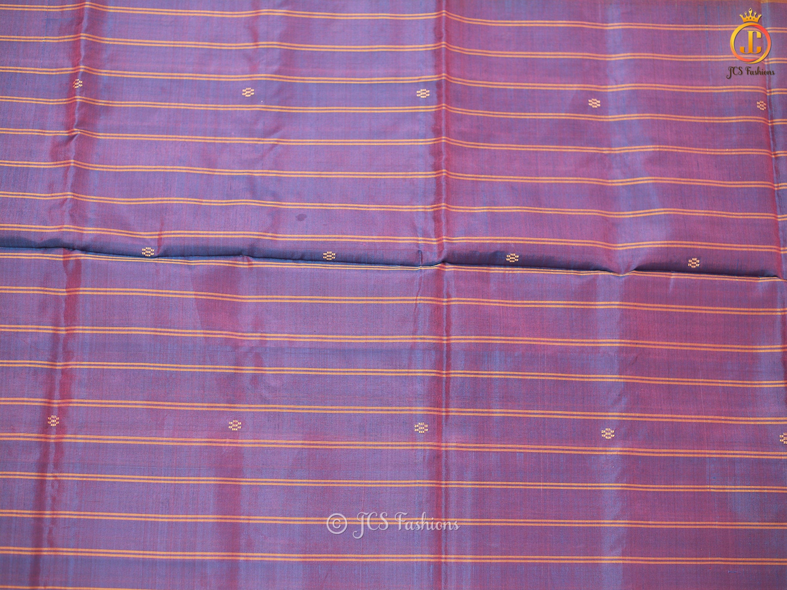 Hand Woven Elegant Traditional Design VAALAI Pattu/Banana Pith Saree SAREE JCS Fashions