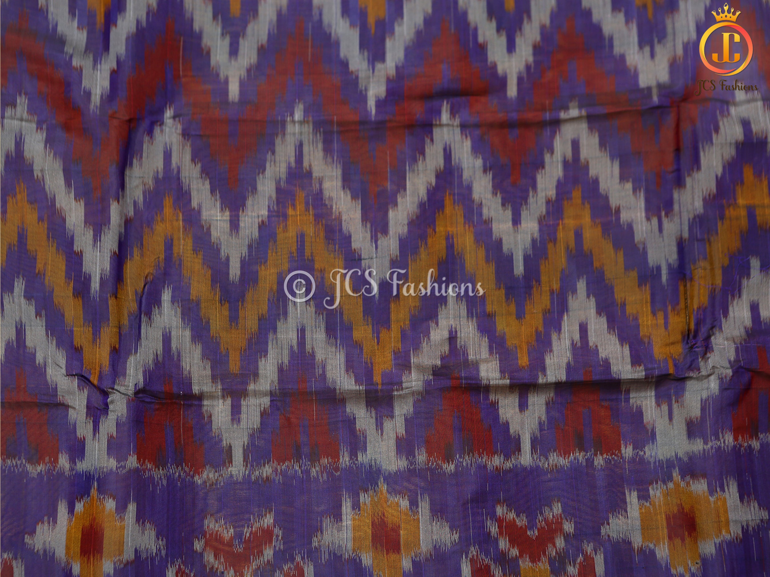 Mustard Yellow Soft Silk Saree With Beautiful Ikkat Designs SAREE JCS Fashions