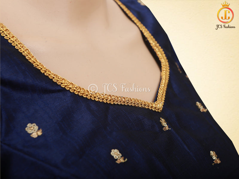 Soft Silk Thread Weaving Lehenga With Contrast Weaving Border