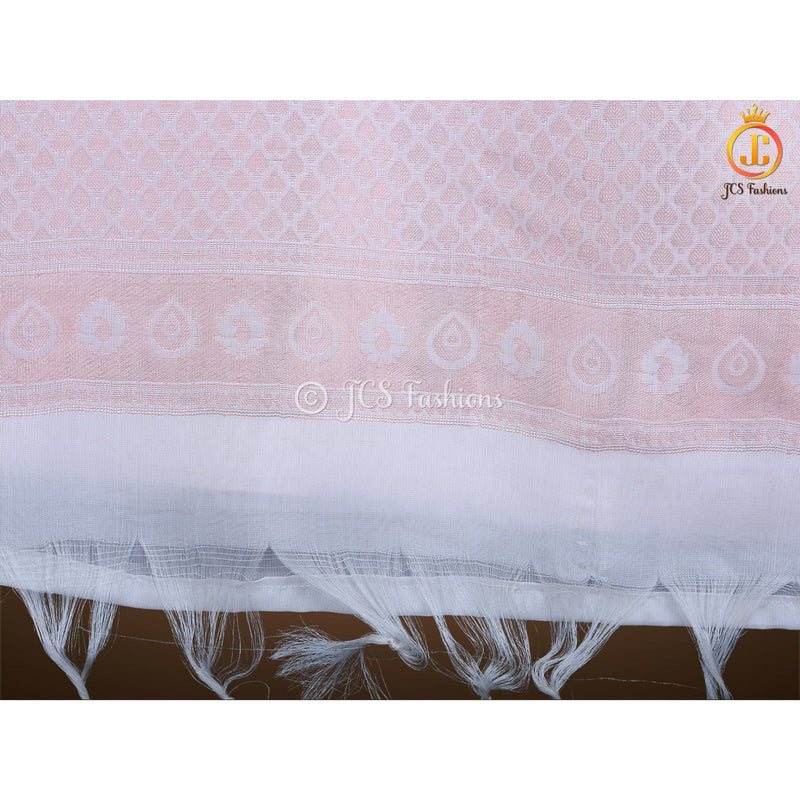 Pure Kanchipuram Silk Saree With Blouse, Copper Zari, Wedding Wear