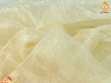 Premium Organza Silk Saree With Fully stitched Satin Bangalori Silk Blouse