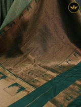 EXCLUSIVE SUPER QUALITY BANARASI SILK SAREE WITH CONTRAST BLOUSE