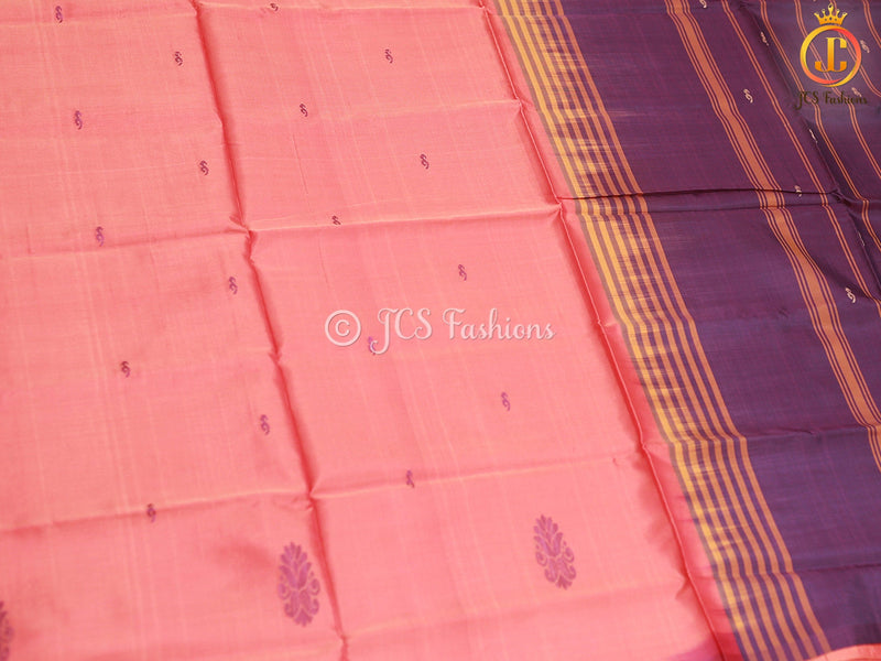 Indian Timeless Elegance Hand Woven VAALAI Pattu/Banana pith Sarees