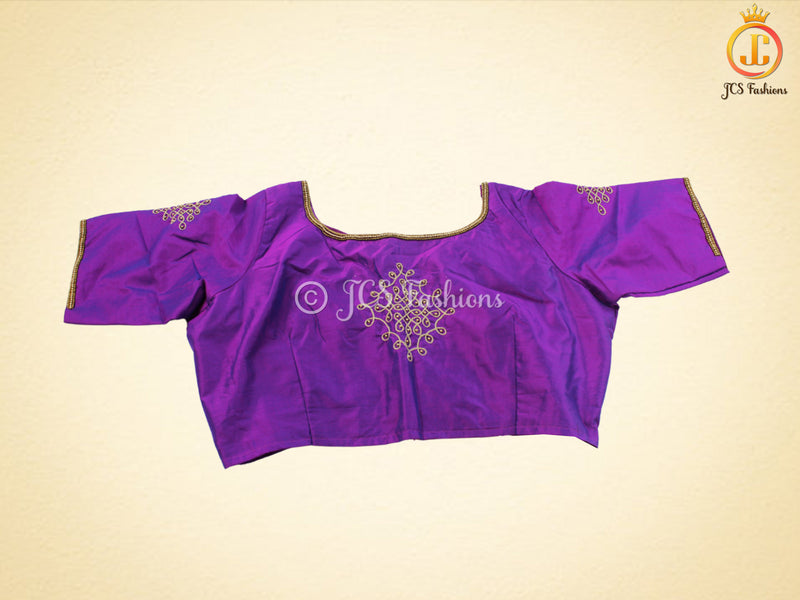 Kolam/Rangoli Saree in Uppada Tissue Silk with Fully Stitched Blouse